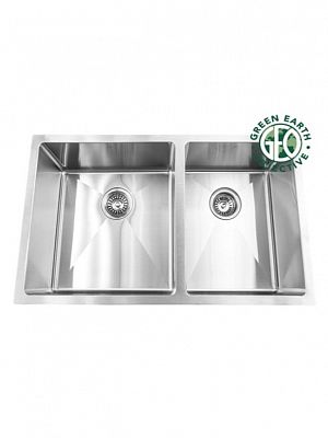 Hana SLR Geo Undermount Stainless Steel Sink